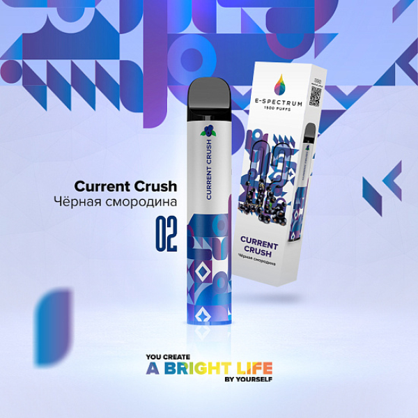 E SPECTRUM (CURRENT CRUSH 02), 1500 тяг в Томске