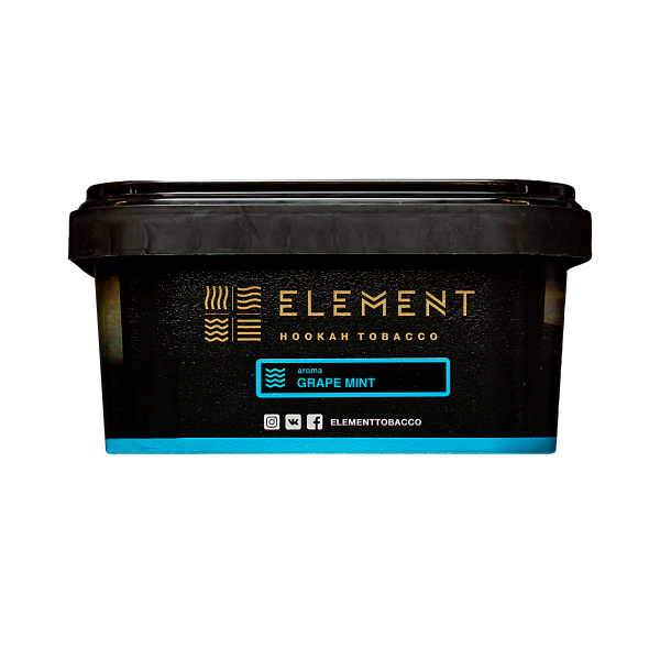Табак Element Water Grape Mint 200 грамм в Томске