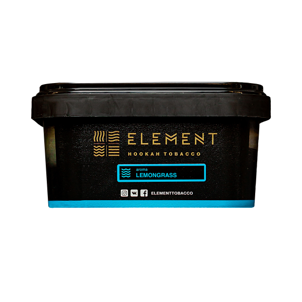 Табак Element Water Lemongrass 200 грамм в Томске