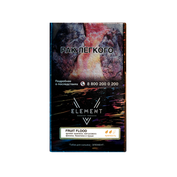 Табак V Element fruit flood (Фруктовое наводнение) 25 грамм в Томске