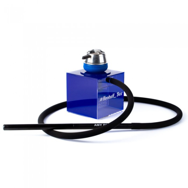 Кальян Hookah Box Blue синий (20 см) в Томске