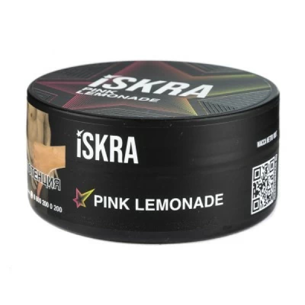 Табак Iskra Pink Lemonade (Малиновый лимонад) 100 гр в Томске