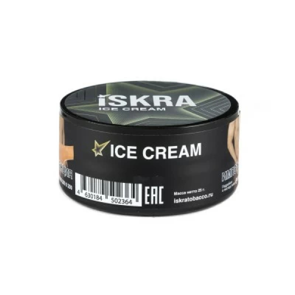 Табак Iskra Ice Cream (Сливочное мороженое) 25 гр в Томске