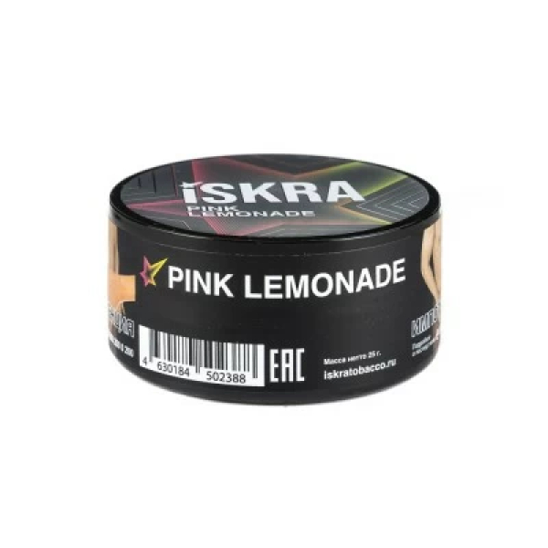 Табак Iskra Pink Lemonade (Малиновый лимонад) 25 гр в Томске