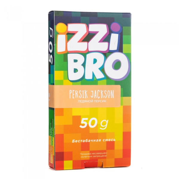 Смесь IZZIBRO Persik JACKSON (Ледяной Персик) 50 гр в Томске