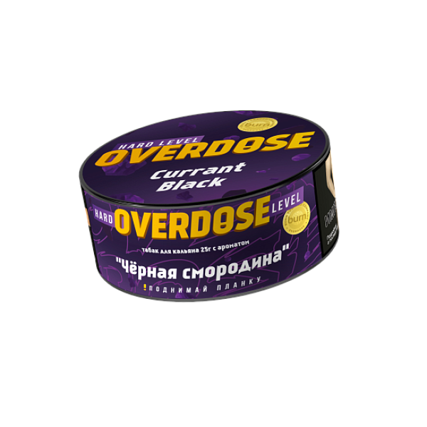 Табак OVERDOSE CURRANT BLACK 25 гр в Томске