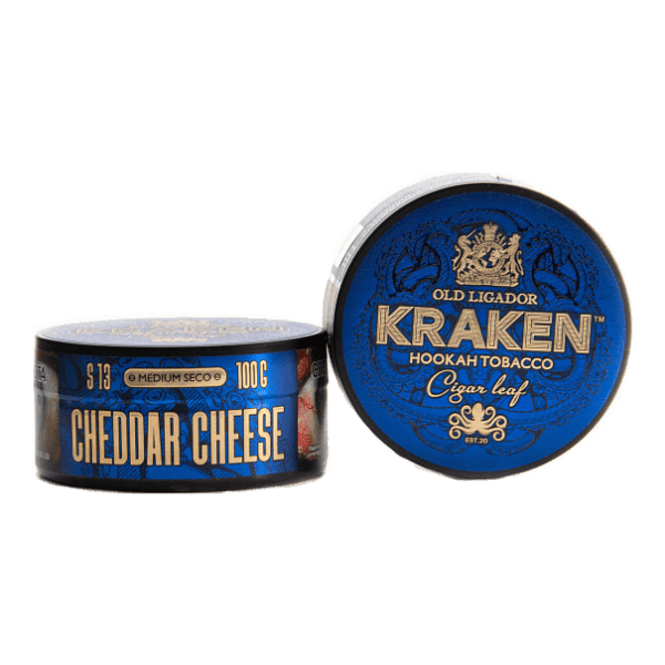 Табак Kraken Medium Seco Cheddar Cheese (Сыр Чеддер) 100 гр в Томске