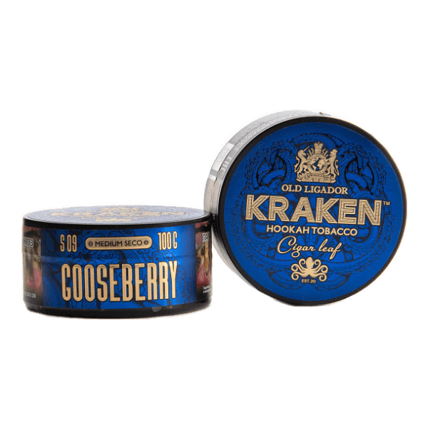 Табак Kraken Medium Seco Goozeberry (Крыжовник) 100 гр в Томске