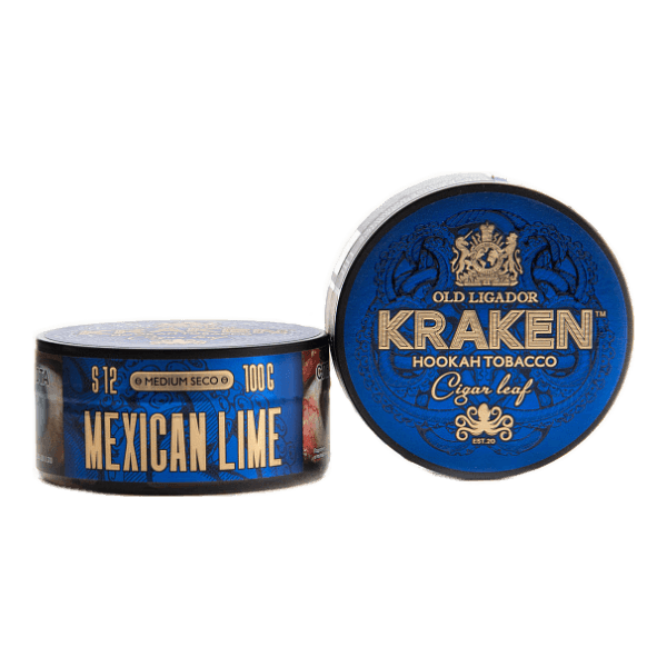 Табак Kraken Medium Seco Mexican lime (Мексиканский лайм) 100 гр в Томске