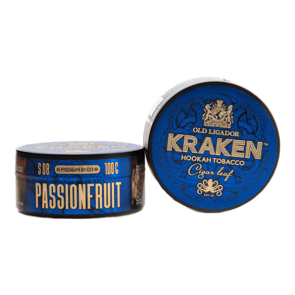 Табак Kraken Medium Seco Passion Fruit (Маракуйя) 100 гр в Томске