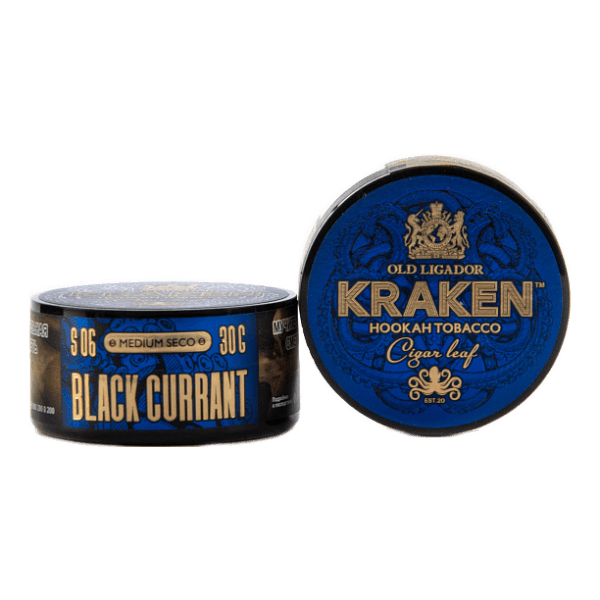 Табак Kraken Medium Seco Black Currant (Черная смородина) 30 гр в Томске