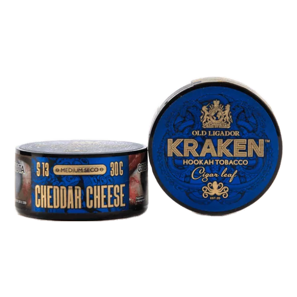 Табак Kraken Medium Seco Cheddar Cheese (Сыр Чеддер) 30 гр в Томске