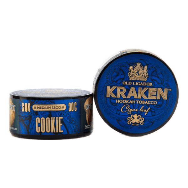 Табак Kraken Medium Seco Cookie (Печенье) 30 гр в Томске