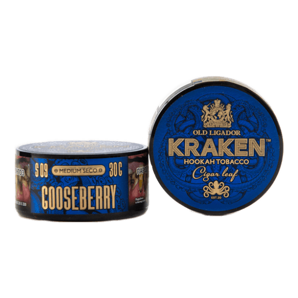 Табак Kraken Medium Seco Goozeberry (Крыжовник) 30 гр в Томске
