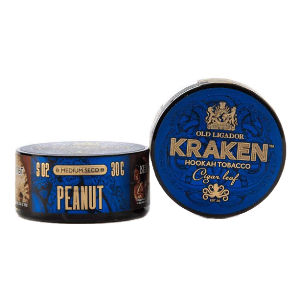 Табак Kraken Medium Seco Peanut (Арахис) 30 гр в Томске