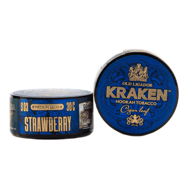 Табак Kraken Medium Seco Strawberr (Клубника) 30 гр в Томске