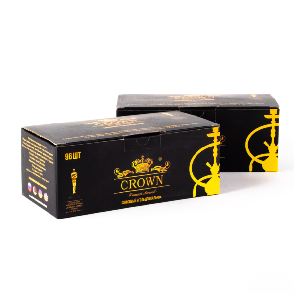 Уголь Crown Кокосовый 96 Шт (22 Мм) в Томске