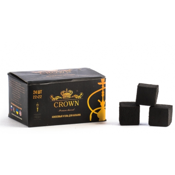 Уголь Crown Кокосовый 24 Шт (22 Мм) в Томске