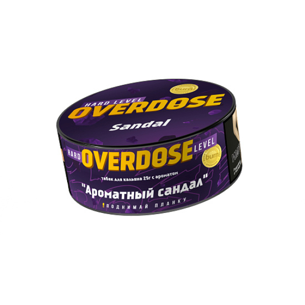 Табак OVERDOSE SANDAL 25 гр в Томске
