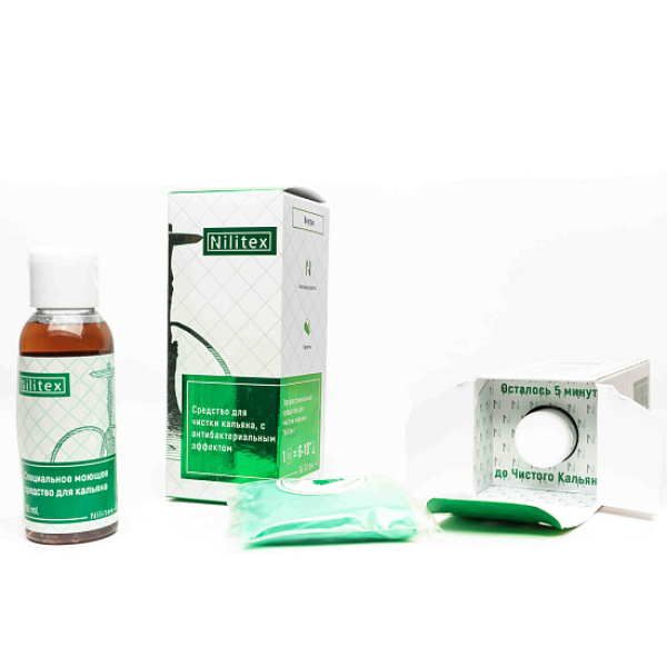 Средство Nilitex для чистки кальяна 50ML в Томске