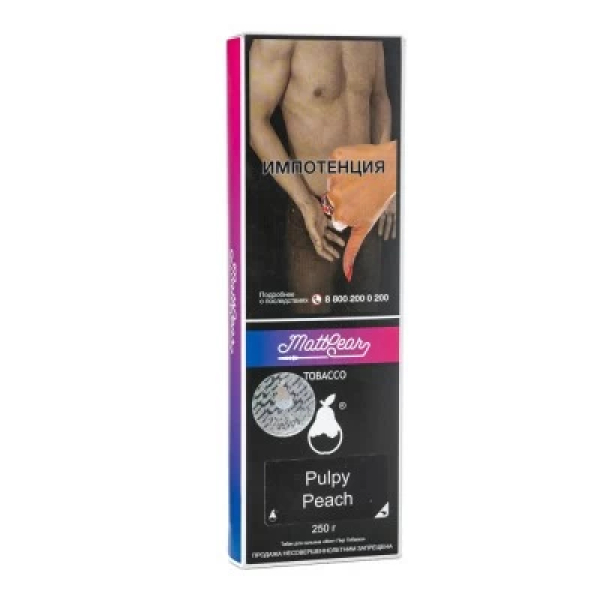 Табак MattPear Pulpy Peach (Персик) 250 гр в Томске