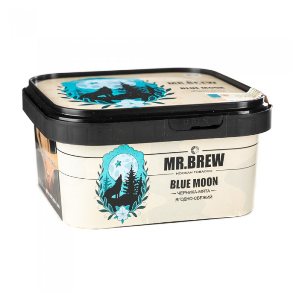 Табак Mr Brew Blue Moon (Черника с мятой) 200 гр в Томске