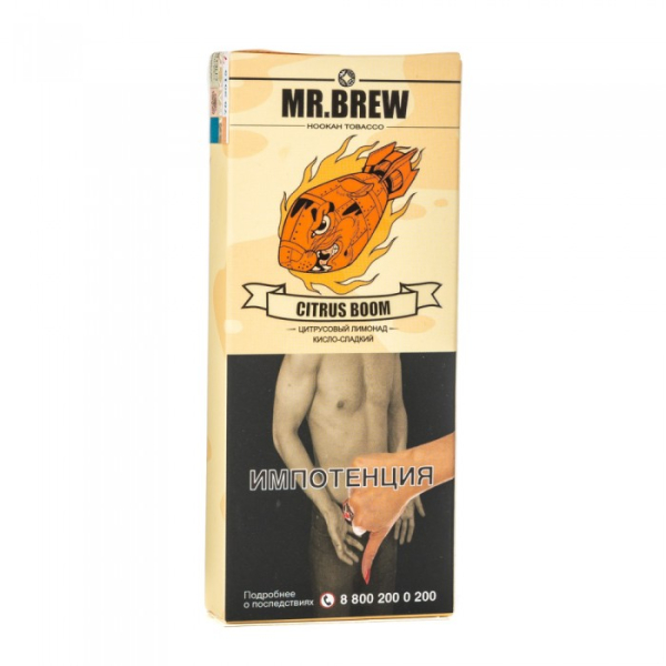 Табак Mr Brew Citrus Boom (Цитрусовый лимонад) 40 гр в Томске