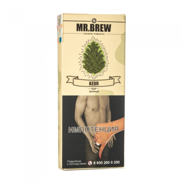 Табак Mr Brew Kedr (Кедровые шишки) 40 гр в Томске