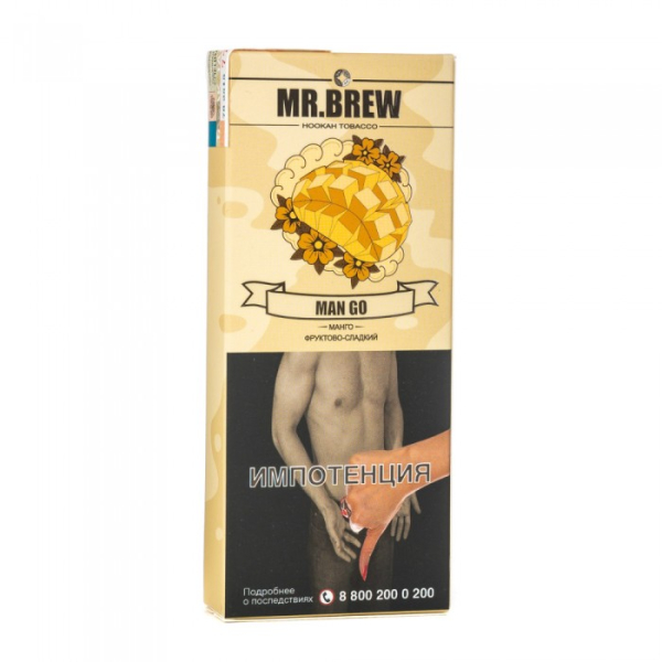 Табак Mr Brew Man Go (Сочные плоды манго) 40 гр в Томске