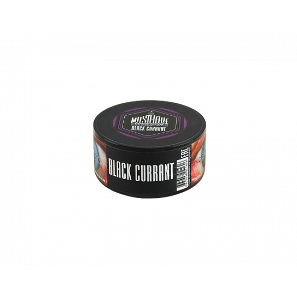 Табак MUST HAVE BLACK CURRANT 25 грамм в Томске