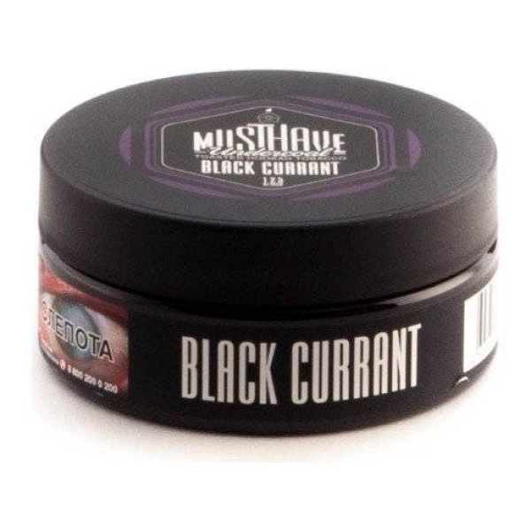 Табак Must Have Black Currant 125 грамм в Томске