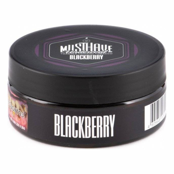 Табак Must Have Blackberry 125 грамм в Томске