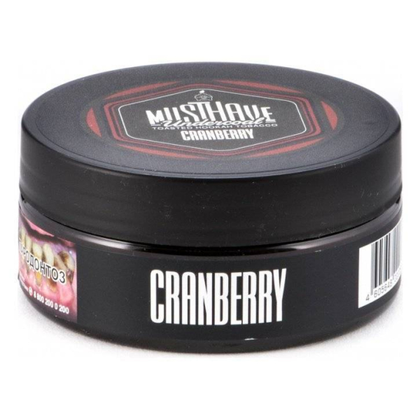 Табак Must Have Cranberry 125 грамм в Томске