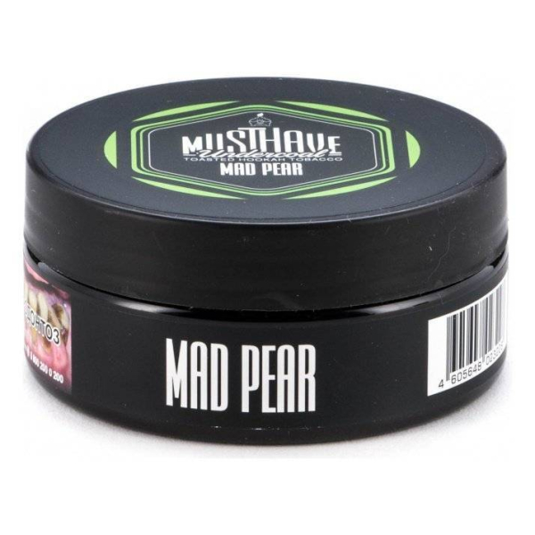Табак Must Have Mad Pear 125 грамм в Томске