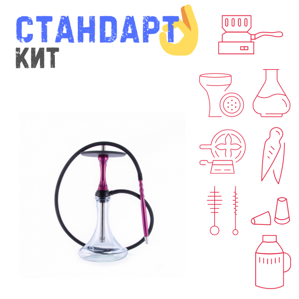 Набор с кальяном  Alpha Hookah X Harley СТАНДАРТ в Томске