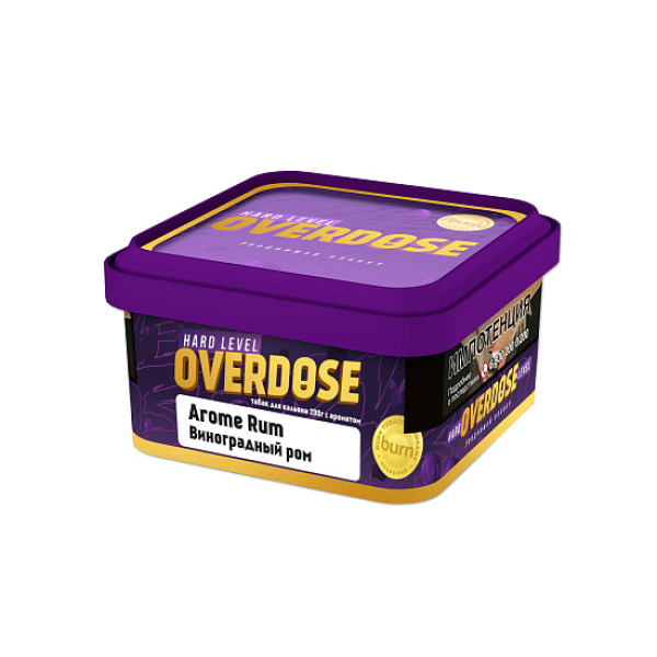 Табак OVERDOSE Aroma Rum 200 гр в Томске