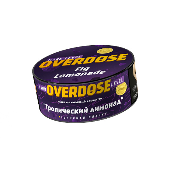Табак OVERDOSE Fig Lemonade (тропический лимонад) 25 гр в Томске
