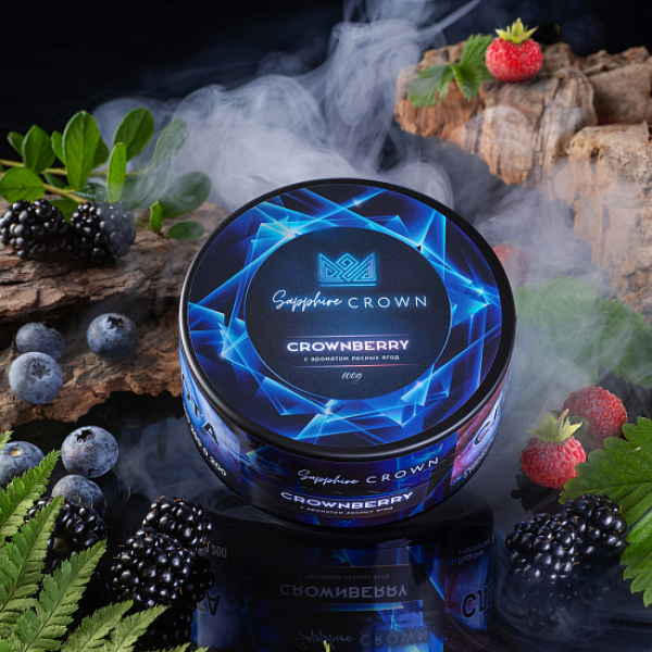 Табак Sapphire Crown Crownberry (Лесные Ягоды) 100 гр в Томске