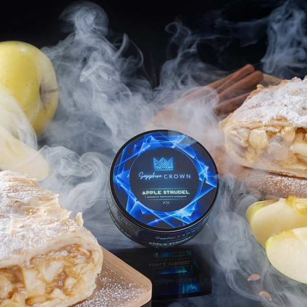 Табак Sapphire Crown Apple Strudel (Яблочный Штрудель) 25 гр в Томске