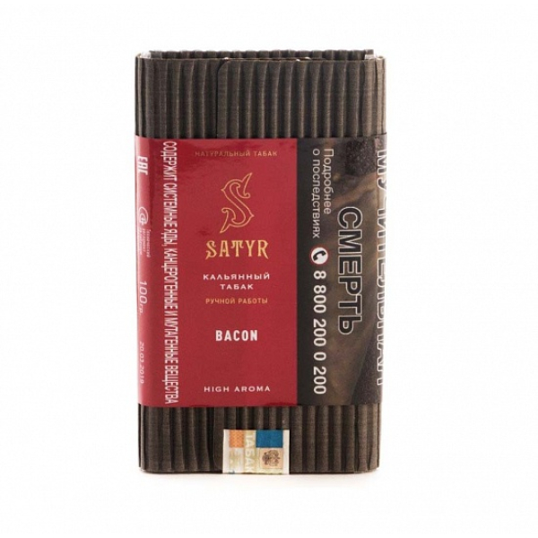 Табак Satyr Bacon 100 грамм в Томске