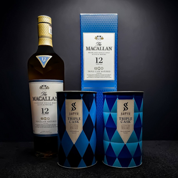 Табак Satyr TRIPLE CASK (МАКАЛЛАН) 100 грамм в Томске