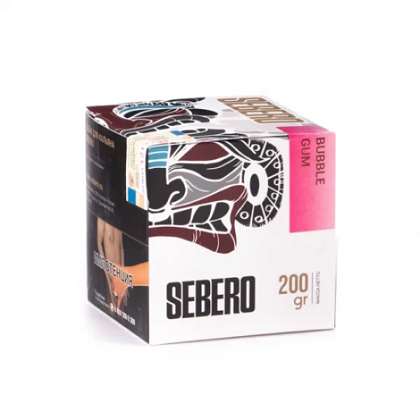 Табак SEBERO BUBBLE GUM 200 грамм в Томске