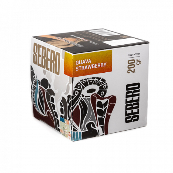 Табак SEBERO GUAVA STRAWBERRY 200 грамм в Томске