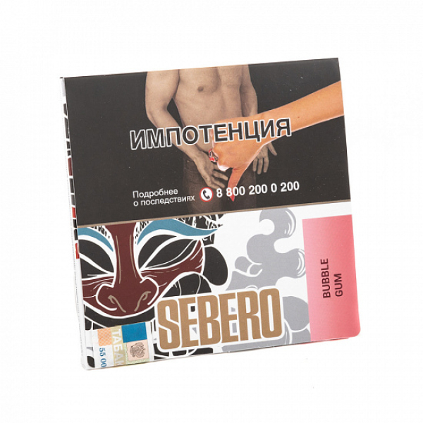 Табак SEBERO BUBBLE GUM 40 грамм в Томске