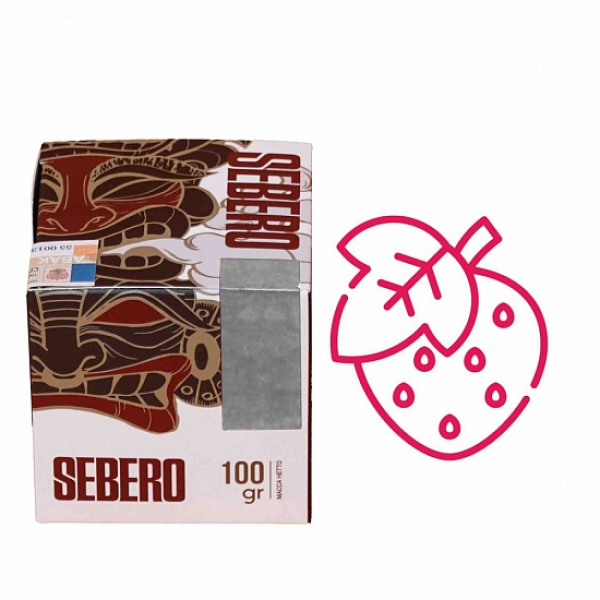 Табак Sebero Клубника 100 грамм в Томске