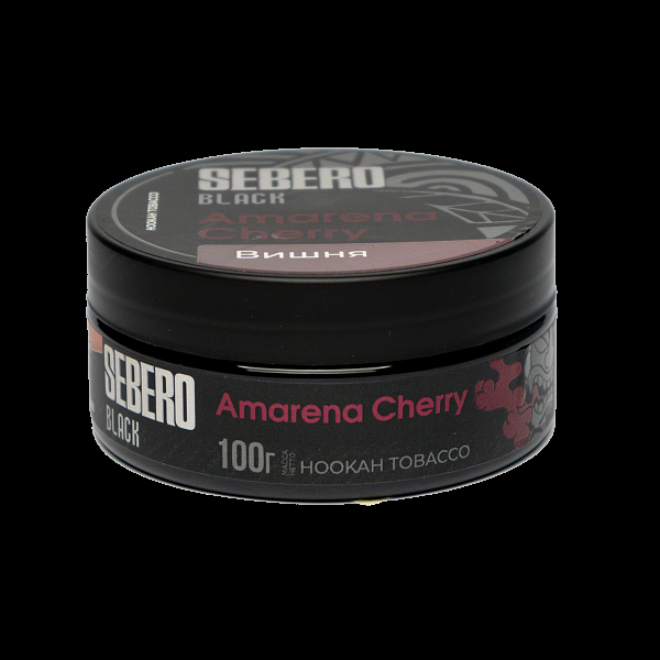 Табак SEBERO BLACK AMARENA CHERRY 100 гр в Томске