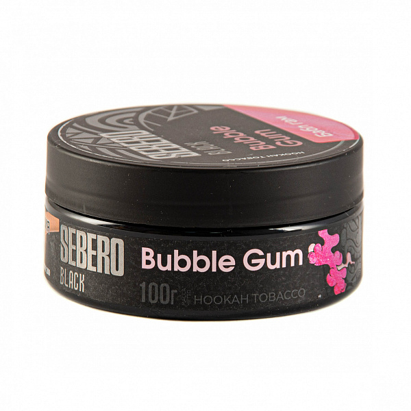 Табак SEBERO BLACK BUBBLE GUM 100 гр в Томске