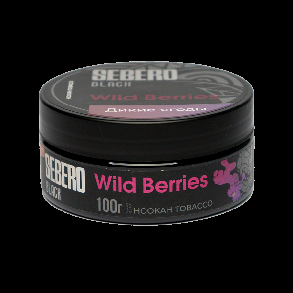 Табак SEBERO BLACK WILD BERRIES 100 гр в Томске