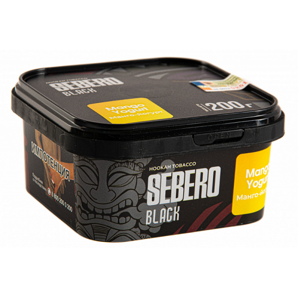 Табак SEBERO BLACK MANGO YOGURT 200 гр в Томске