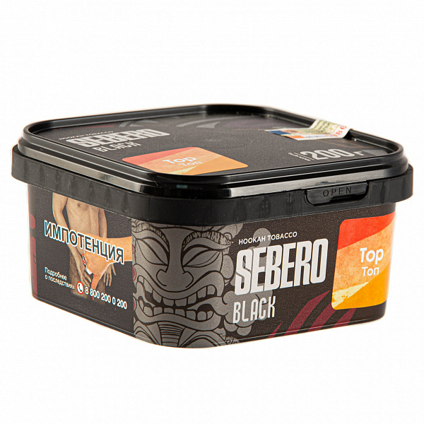 Табак SEBERO BLACK TOP 200 гр в Томске